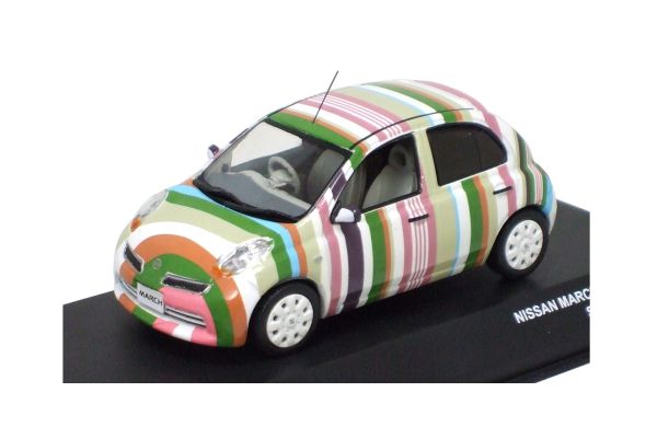 J-COLLECTION 1/43scale Nissan しましマーチ Colorful [No.JC18002ST]