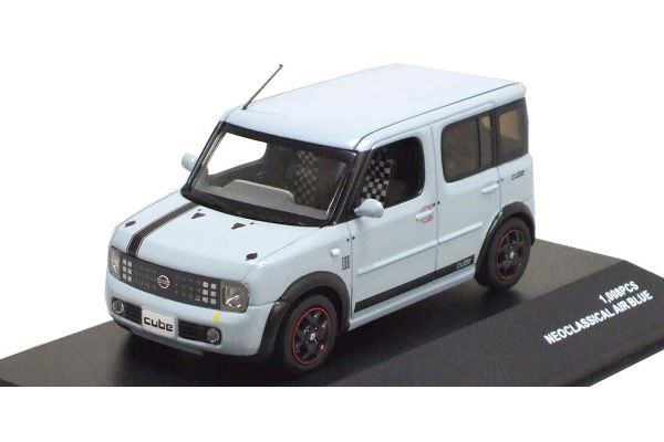 J-COLLECTION 1/43scale Nissan Cube SX 2003 Neo Classical Air Blue [No.JC20080BL]