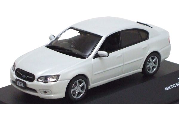 J-COLLECTION 1/43scale Subaru Legacy B4 2.0R 2005 White Pearl [No.JC23068WP]