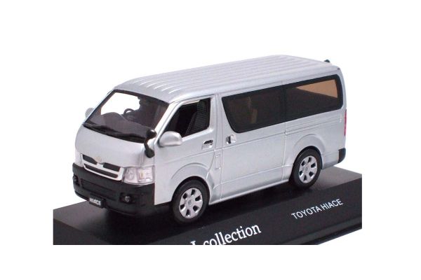J-COLLECTION 1/43scale Toyota Hiace OPEN  WINDOW Silver Met. [No.JC35002S]
