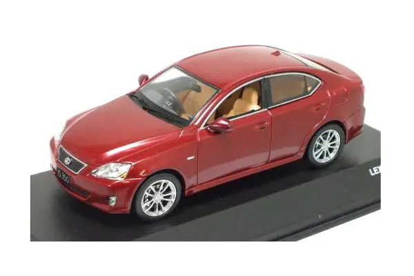 京商 ミニカー | J-COLLECTION 1/43scale LEXUS IS350 RED MICA [No