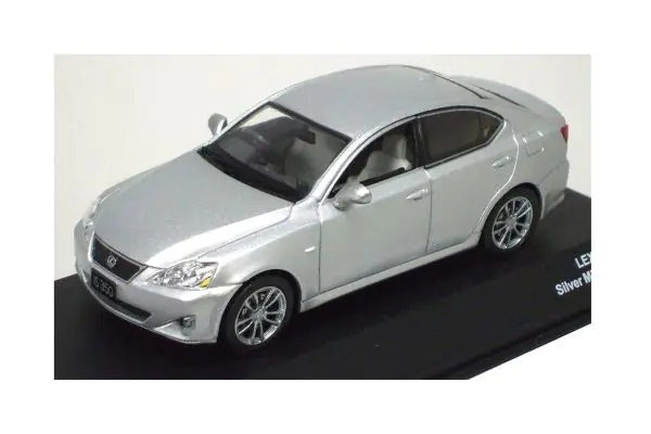 新品定番人気京商 1/43 レクサス IS-F ホワイト Lexus ISF White Pearl Crystal Shine 乗用車