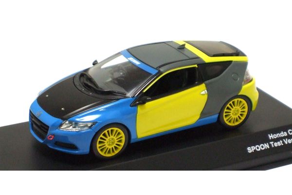 J Collection 1 43scale Honda Cr Z Spoon Sports Testcar Yellow Blue Gray No Jctt Kyosho Minicar