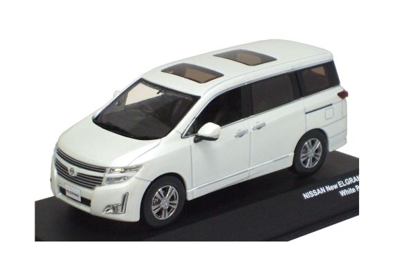 J-COLLECTION 1/43scale NISSAN ELGRAND White Pearl [No.JC66001WH]