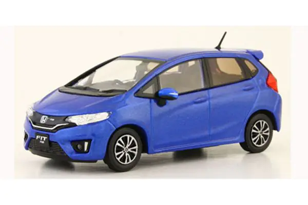 京商 ミニカー | J-COLLECTION 1/43scale Honda Fit Blue Metallic [No