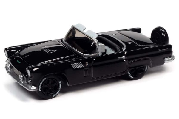 JOHNNY LIGHTNING 1/64scale 1956 Ford Thunderbird Gross Black  [No.JLCG023B6BK]