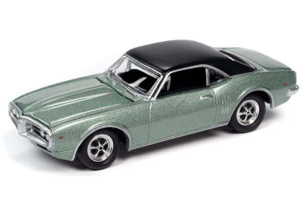 JOHNNY LIGHTNING 1/64scale 1967 Pontiac Firebird Green  [No.JLCT004A1G]