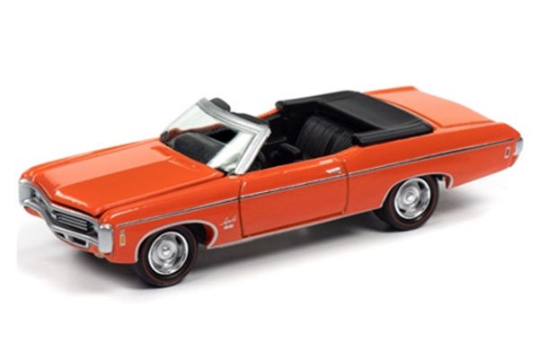 JOHNNY LIGHTNING 1/64scale 1969 Chevrolet Impala SS Convertible (Hugger Orange)  [No.JLMC022A4OR]
