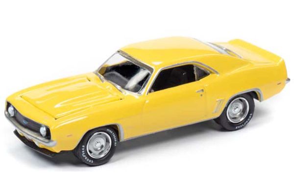 JOHNNY LIGHTNING 1/64scale 1969 COPO Chevy Camaro ZL1 (Daytona Yellow)  [No.JLMC023A1Y]