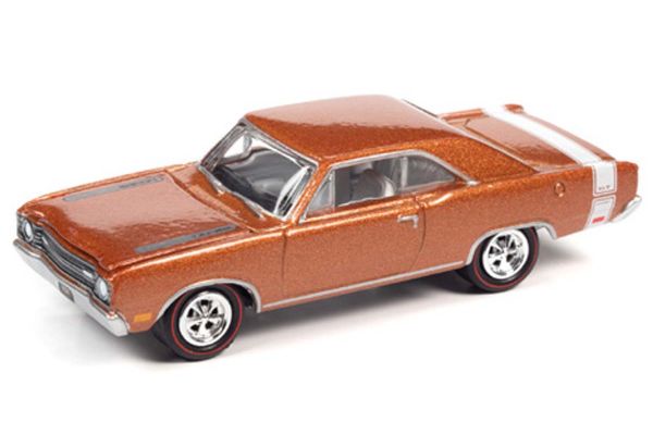 JOHNNY LIGHTNING 1/64scale 1969 Dodge Dart GTS B3 Copper (Iridescent) / White  [No.JLMC024B1CP]