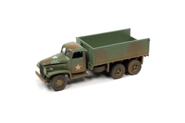 JOHNNY LIGHTNING 1/87scale GMC CCKW Track 6X6 Olive drab Weathering specifications  [No.JLML007B3]