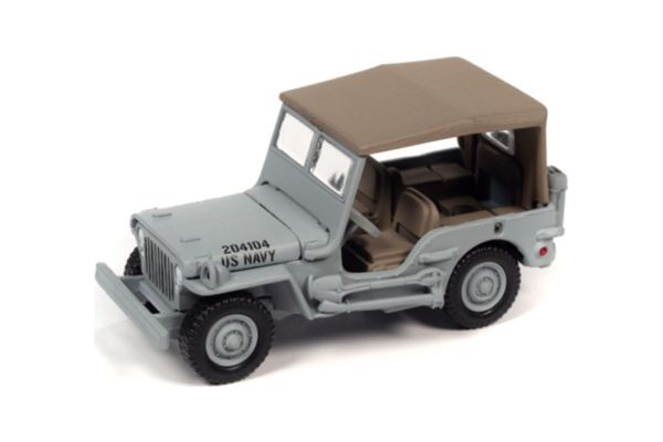 JOHNNY LIGHTNING 1/64scale MB Willys Jeep Battle of Midway  [No.JLML008A2BM]