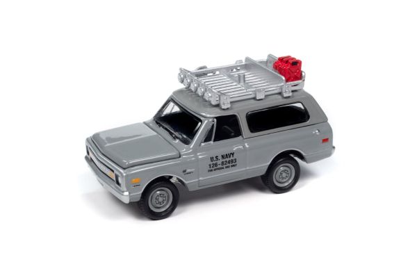 JOHNNY LIGHTNING 1/64 1969 シェビー ブレイザー USネービー ベトナム  [No.JLML011A5NV]
