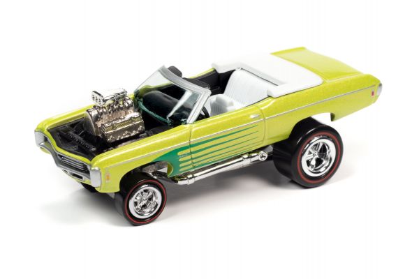 JOHNNY LIGHTNING 1/64scale 1969 Chevy Impala Convertible Lime Green  [No.JLSF018A1G]