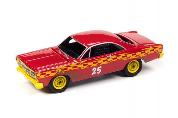 JOHNNY LIGHTNING 1/64scale 1967 Ford Fairlane Demolition Derby Red  [No.JLSF018A4R]