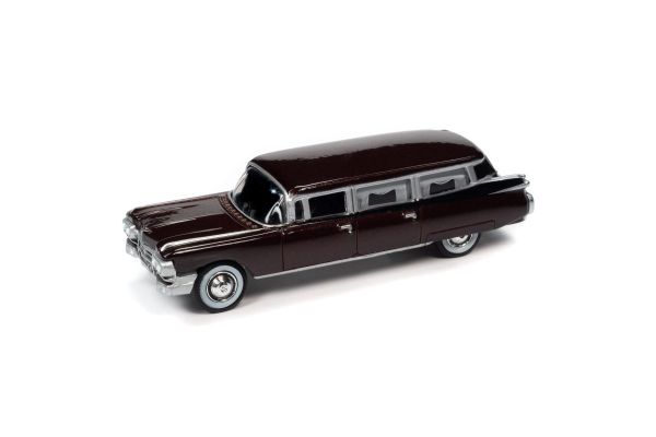 JOHNNY LIGHTNING 1/64scale 1959 Cadillac Hearse Brown  [No.JLSP113]