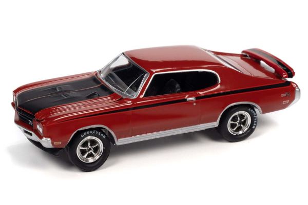 JOHNNY LIGHTNING 1/64scale 1971 Buick GSX Fire Red / Black  [No.JLSP151A]