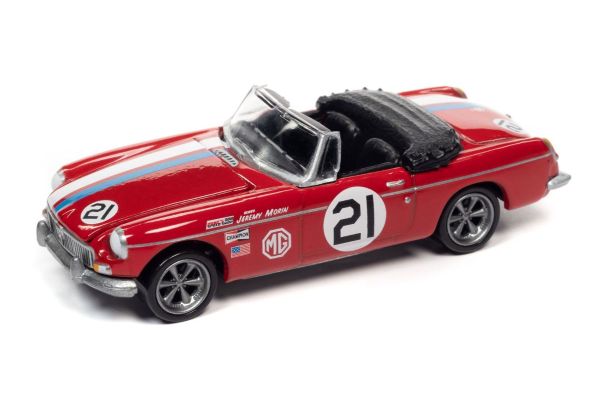 JOHNNY LIGHTNING 1/64scale 1963 MGB Euro Red  [No.JLSP179A]