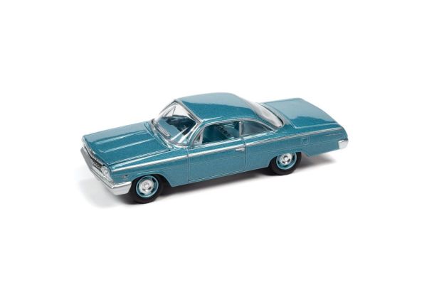 JOHNNY LIGHTNING 1/64scale 1962 Chevy Bel Air Bubble Top Twilight Blue  [No.JLSP187A]