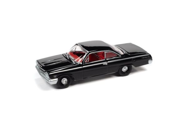 JOHNNY LIGHTNING 1/64 1962 シェビー ベル エアー バブルトップ タキシードブラック  [No.JLSP187B]