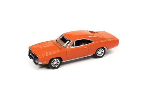 JOHNNY LIGHTNING 1/64scale 1969 Dodge Charger Orange [] - KYOSHO  minicar