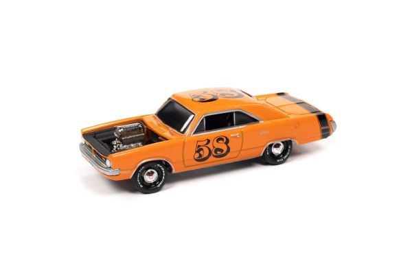JOHNNY LIGHTNING 1/64scale 1970 Dodge Dart Spoilers Orange  [No.JLSP211B]