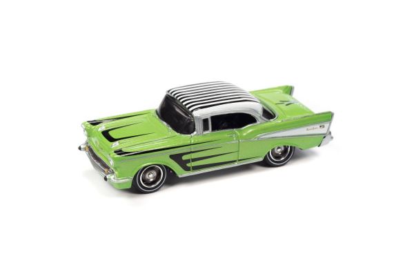 JOHNNY LIGHTNING 1/64scale 1957 Chevy Bel Air Lime (Custom)  [No.JLSP230A]