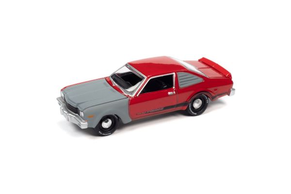 JOHNNY LIGHTNING 1/64scale 1976 Plymouth Road Runner Bright Red / Gray  [No.JLSP233B]