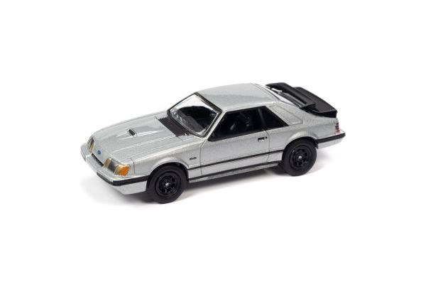 JOHNNY LIGHTNING 1/64 1986 フォード マスタング SVO シルバー  [No.JLSP247B]