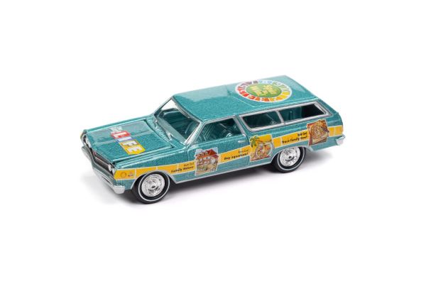 JOHNNY LIGHTNING 1/64scale Game of Life 1965 Chevy Station Wagon  [No.JLSP264]