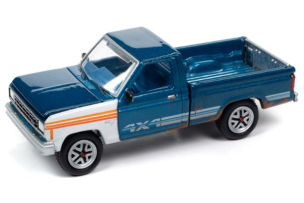 JOHNNY LIGHTNING 1/64 1984 フォード レンジャー ブルー/ホワイト  [No.JLSP297A]