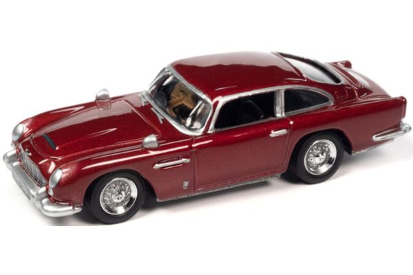 JOHNNY LIGHTNING 1/64scale 1966 Aston Martin DB5 - Metallic Rose  [No.JLSP323B]