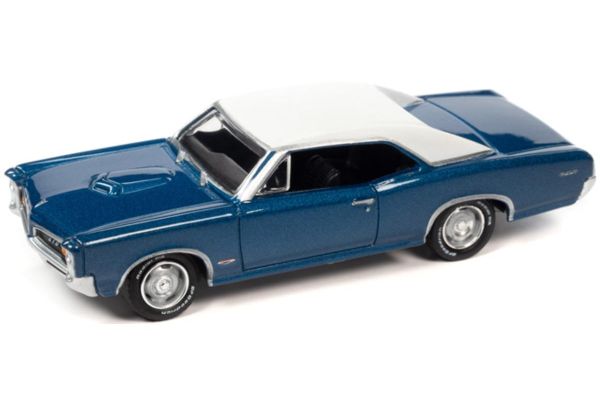 JOHNNY LIGHTNING 1/64scale 1966 Pontiac GTO - Barrier Blue  [No.JLSP325A]