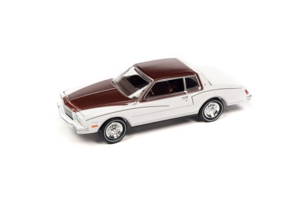 JOHNNY LIGHTNING 1/64scale 1980 Chevy Monte Carlo Gloss White/Claret  [No.JLSP336A]