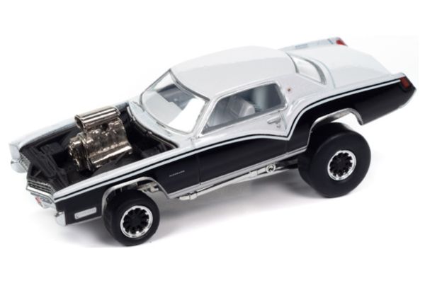 JOHNNY LIGHTNING 1/64scale 1967 Cadillac Eldorado Zingers Black/White  [No.JLSP359B]