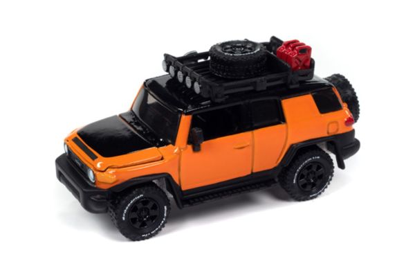 JOHNNY LIGHTNING 1/64scale 2007 Toyota FJ Cruiser Orange/Black  [No.JLSP361B]