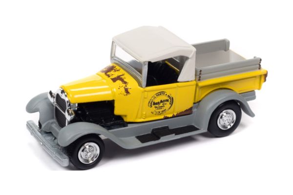 JOHNNY LIGHTNING 1/64scale 1929 Ford Model A Yellow/Grey  [No.JLSP364A]