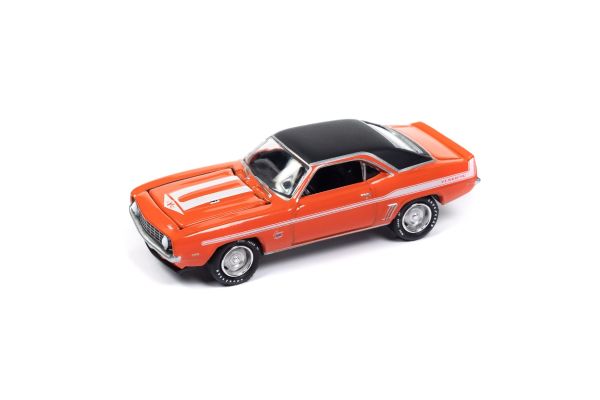 JOHNNY LIGHTNING 1/64scale 1969 Chevy Camaro Yenko Hugger Orange/Black  [No.JLSP376]