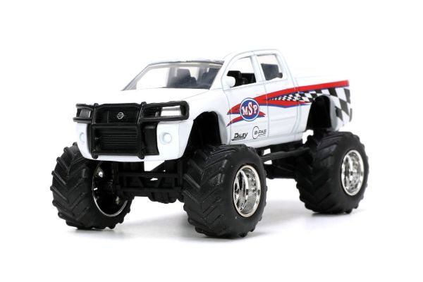 JADA TOYS 1/64scale 2006 Nissan Titan MSP - White  [No.JT64W38WH4]