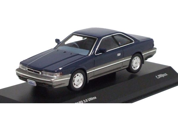 KYOSHO 1/43scale Nissan Leopard 3.0 ULTIMA 1986 First-term type Dark Blue /Two tone color [No.K03122BL]