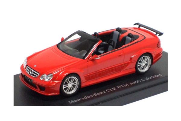 販売終了: KYOSHO 1/43 Mercedes Benz  CLK DTM AMG Cabriolet Red [No.K03219R]