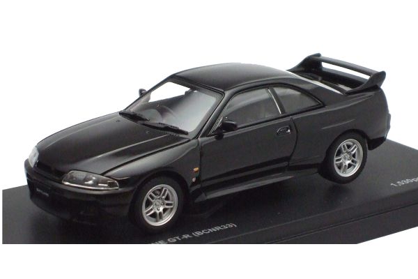 販売終了: KYOSHO 1/43 Skyline GT-R (BCNR33) 1997 Latter-term type Black [No.K03342BK]