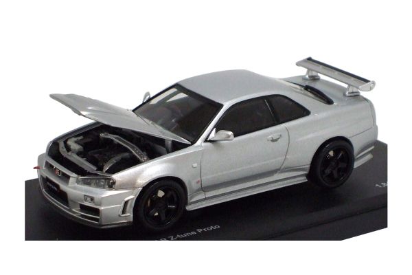 Kyosho 1 43scale Nismo Skyline R34 Gt R Z Tune Proto Silver No Ks Kyosho Minicar