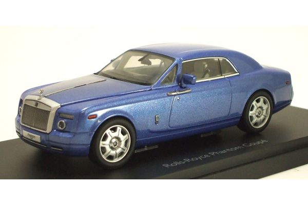 KYOSHO 1/43scale Rolls-Royce Phantom Coupe Arabean Blue [No.K05531ABL]
