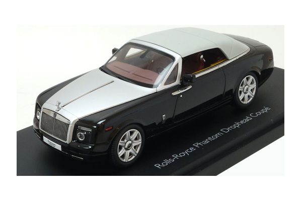 KYOSHO 1/43scale Rolls-Royce Phantom Drophead Coupe Black [No.K05532BKU]