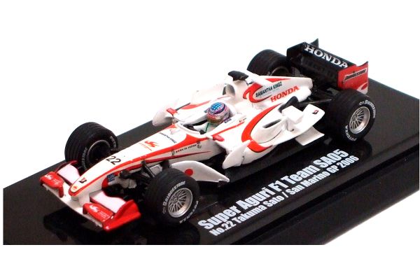 Kyosho 1⁄64 Super AGURI F1 TEAM SA05 GP 2006 Set of 2 No.41 + No