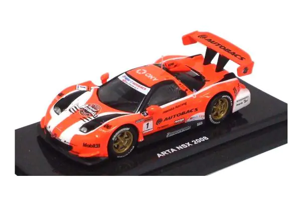 京商 ミニカー | 販売終了: KYOSHO 1/64 ARTA NSX 2008 (No.1/SuperGT