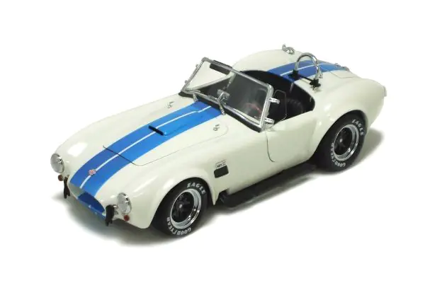 京商 ミニカー | 販売終了: KYOSHO 1/18 SHELBY COBRA 427S/C WHITE