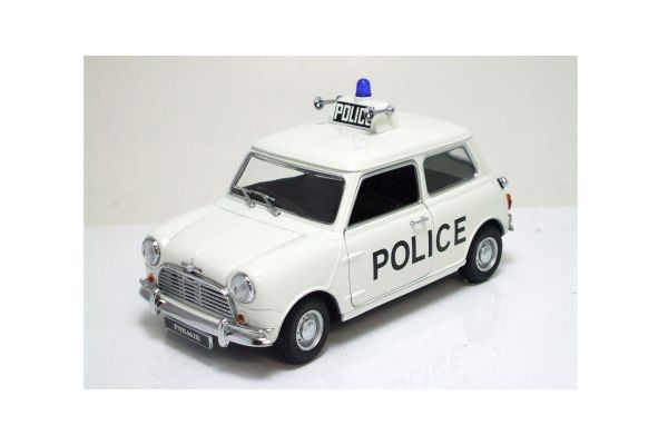 販売終了: KYOSHO 1/18 MINI COOPER S POLICE 1968  [No.K08104P]