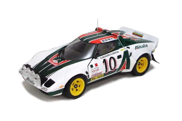 販売終了: KYOSHO 1/18 Lancia Stratos HF Rally (No.10/Monte CarloRally 1976 Winner)  [No.K08134A]